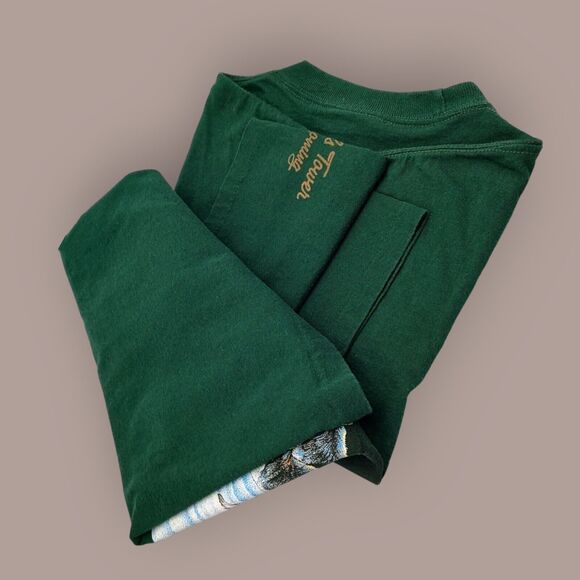 Vintage Habitat 1991 Devils Tower Wyoming Signal Sports Single Stitch LG T Shirt - Picture 4 of 13